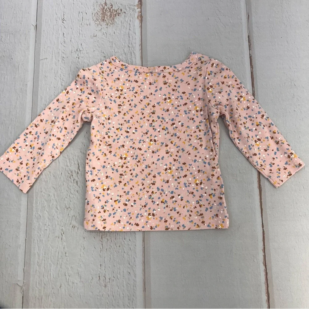 Baby 3-Piece Tee &‎ Chambray Jumper Set SIZE 18M